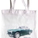 MG Midget Mk3 - Shopping Tote Bag - Approx Size 39x37cm plus Handles