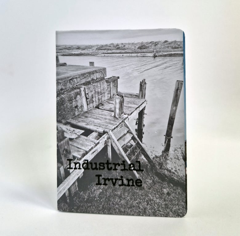 Mini A7 Photo Zine, Industrial Irvine, eight of my own photographs