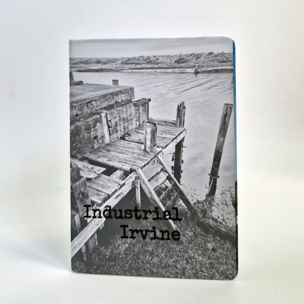 Mini A7 Photo Zine, Industrial Irvine, eight of my own photographs