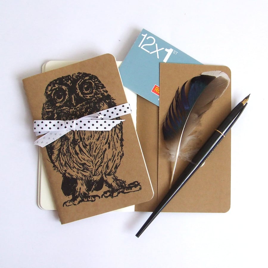 Little Owl Moleskine Notebook
