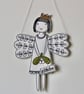 'Mistletoe Fairy' - Hanging Decoration - Image 4