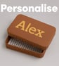 Personalised Travel Soap Dish with Removable Drainage Grid, Leak Resistant - Image 2