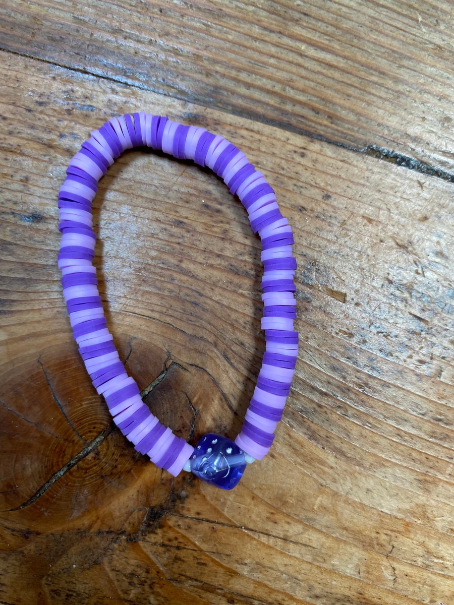 Purple Dice Bracelet (531)