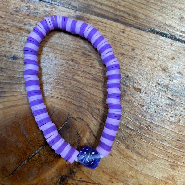 Purple Dice Bracelet (531)