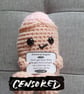 Crochet Emotional Support Willy – Handmade Funny Gift, Soft Novelty Toy