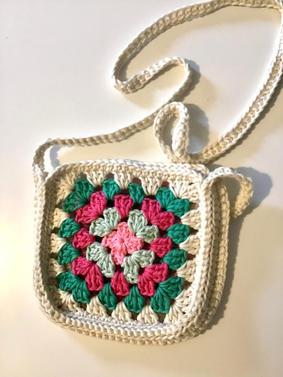 Children’s Crochet Crossbody Bag