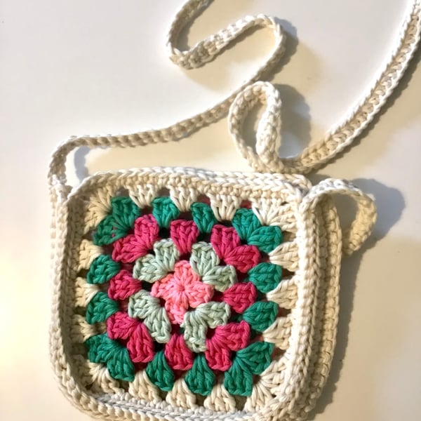 Children’s Crochet Crossbody Bag