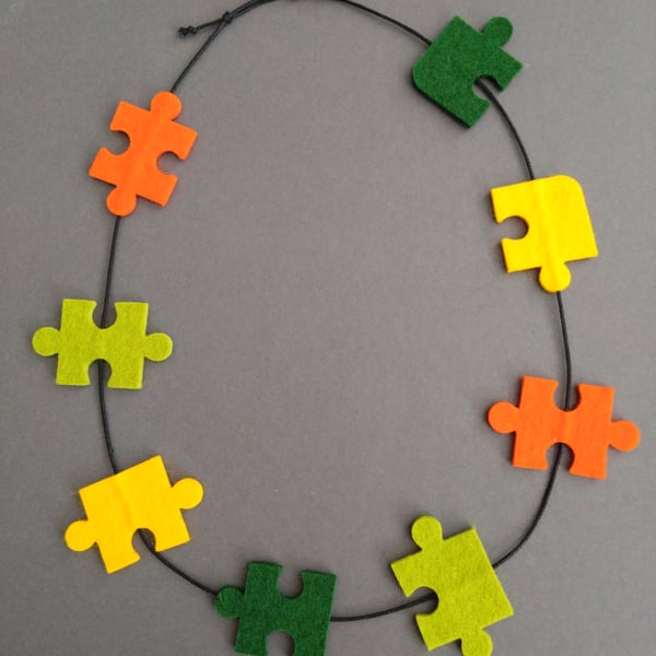 Puzzle Necklace