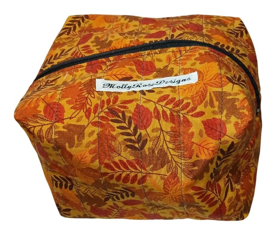 Winter Collection Make up Bags, woodland make up bag, toiletry bag