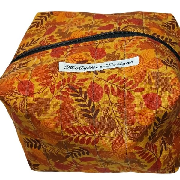 Winter Collection Make up Bags, woodland make up bag, toiletry bag