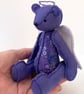 Angel Teddy bear. One of a kind collectable artist bear, Keepsake by Bearlescent