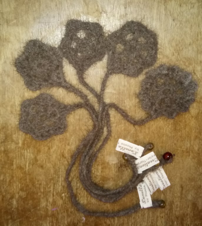 Hand-spun Cat-Hair Bookmarks - Gift for a Cat-Lover