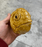 Ceramic Wall Mounted Fish Head Sculpture - Image 1