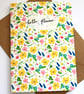 Hello flower card - Image 1