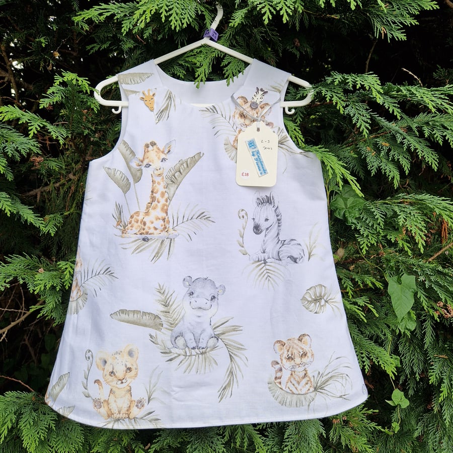 Age: 2-3yr Large Baby Animal Dress