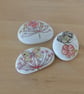 Decorative 'Floral & Butterfly' Pebbles - Image 5
