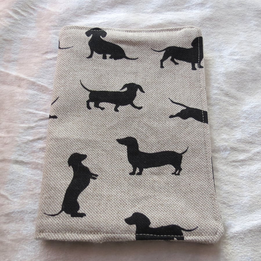 Passport Cover. Dogs design.  Passport Sleeve.