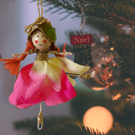 Three Christmas Fairies, a set 