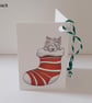 Dogs in Stockings Gift Tag - Image 2