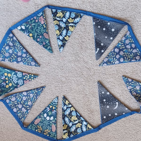 Summer Bunting - Midsummer's Night  (standard length)