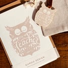 Teacher Appreciation Card & Wooden Owl Gift Set (QM2041)