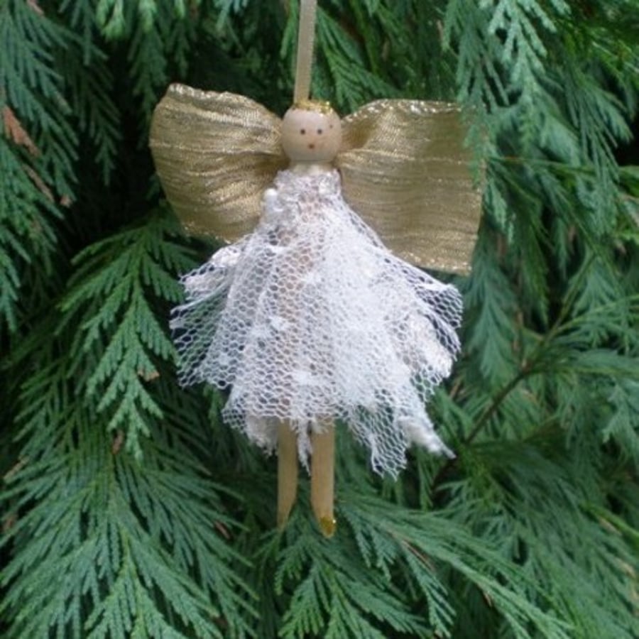 Peg doll angel