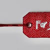 'For You' Number 3 - Handmade Fabric Gift Tag
