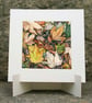 Fallen Autumn Leaves Original Colour Pencil Drawing No 1 - Image 1