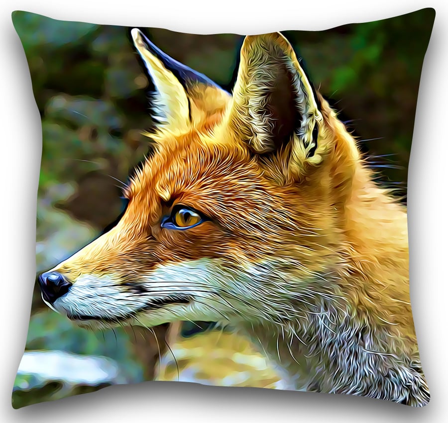 Fox Cushion Fox pillow