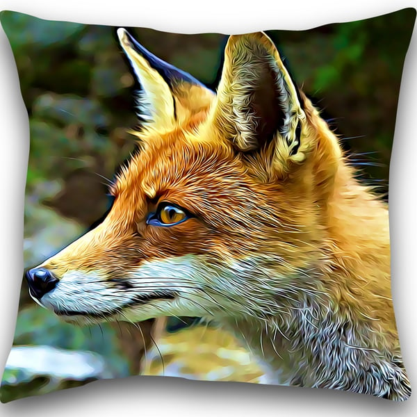Fox Cushion Fox pillow