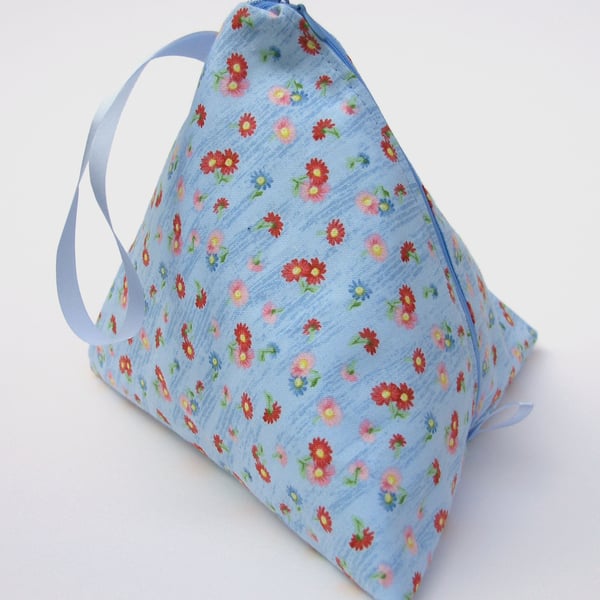 Blue Flower Bag