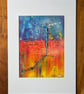 'Cross' Original Oil Pastel Painting - Image 3