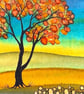 Tiny Hanging Framed Original Painting - Image 2