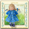 Amber Ambrose - a handcrafted Mulberry Green doll