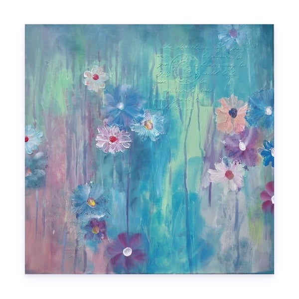 Bellis Perennis Acrylic on stretched canvas 