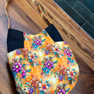 Funky Floral Tote Bag
