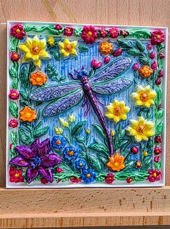 Dragonfly Decorative Plaque