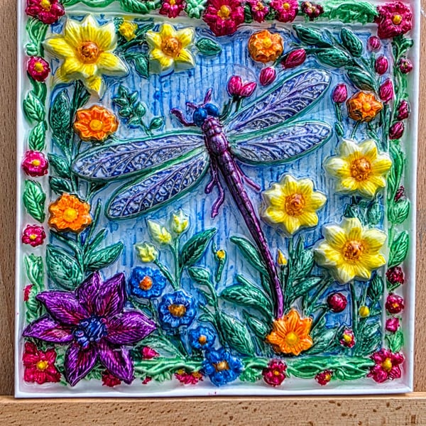 Dragonfly Decorative Plaque