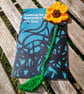 Crochet Sunflower Bookmarks 