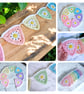 Handmade Crochet Rainbow Bunting – 7 Flag Garland