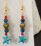 Howlite Starfish Earrings - Image 5