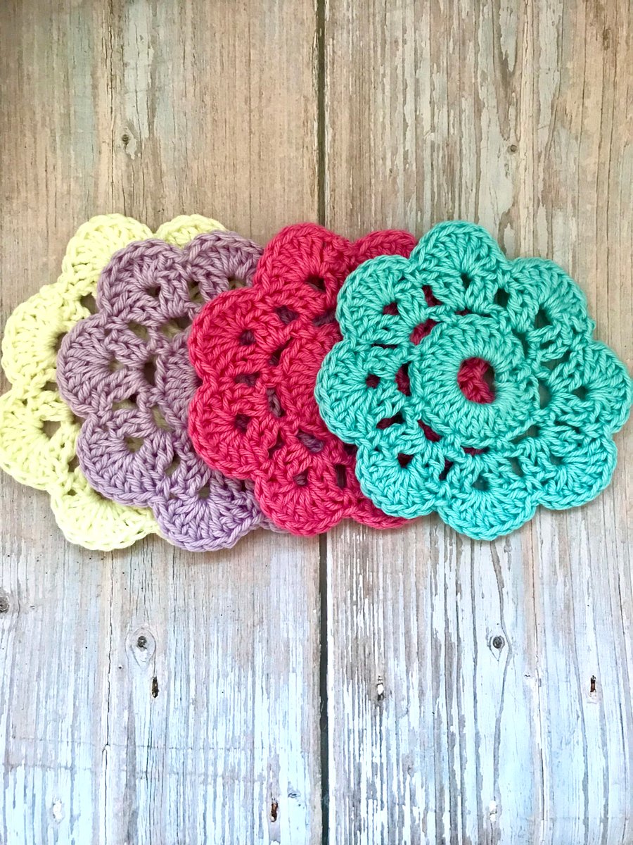 Crochet Coaster Set