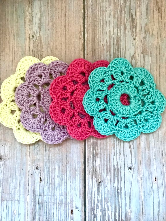Crochet Coaster Set