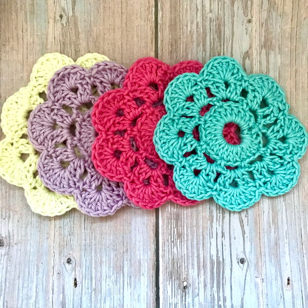 Crochet Coaster Set