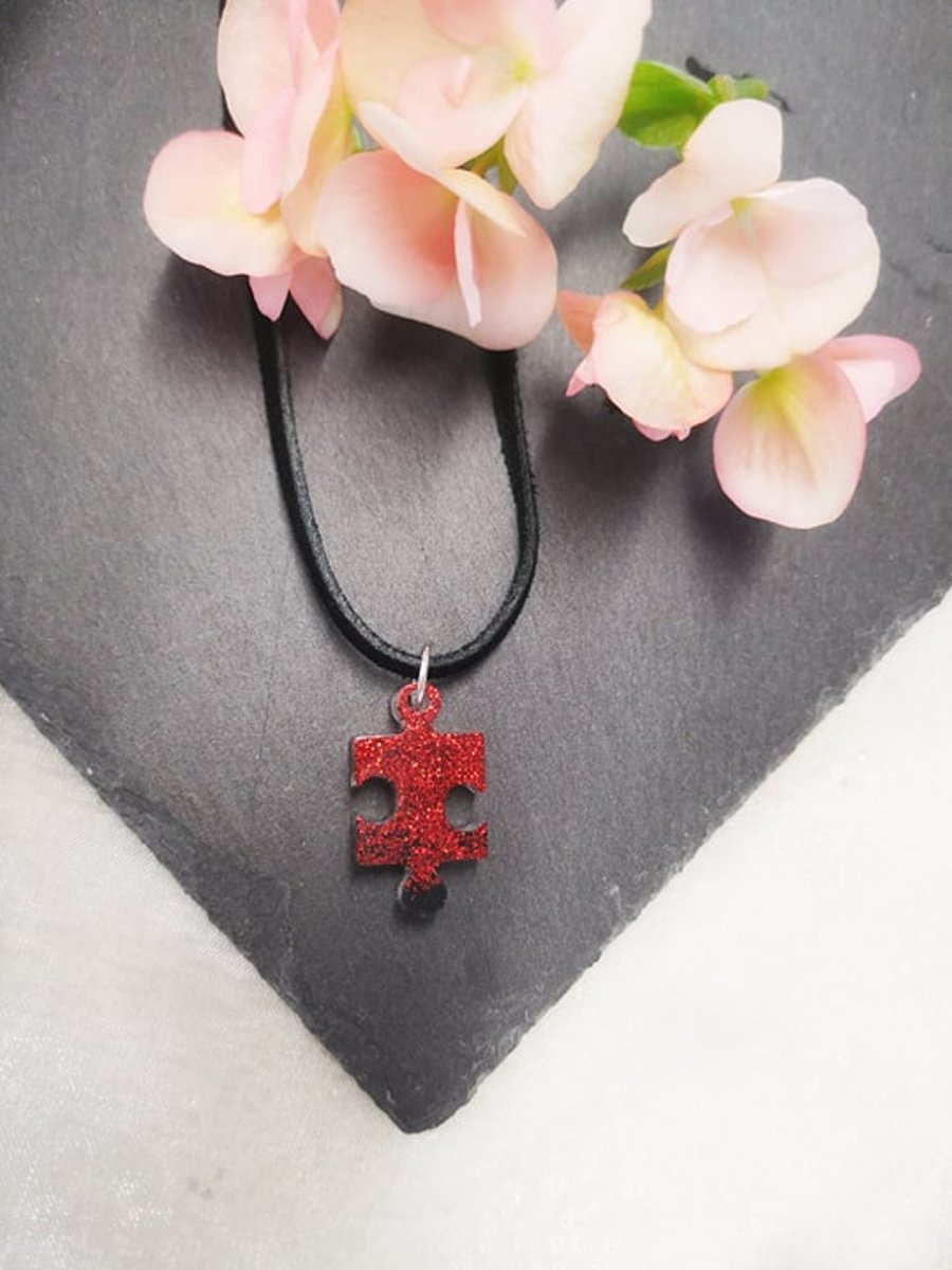 Jigsaw Puzzle Pendant 