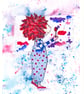 The Little Artist - Original Acrylic Gouache Painting - Image 4