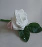 White buttonholes with pearl centre. - Image 4
