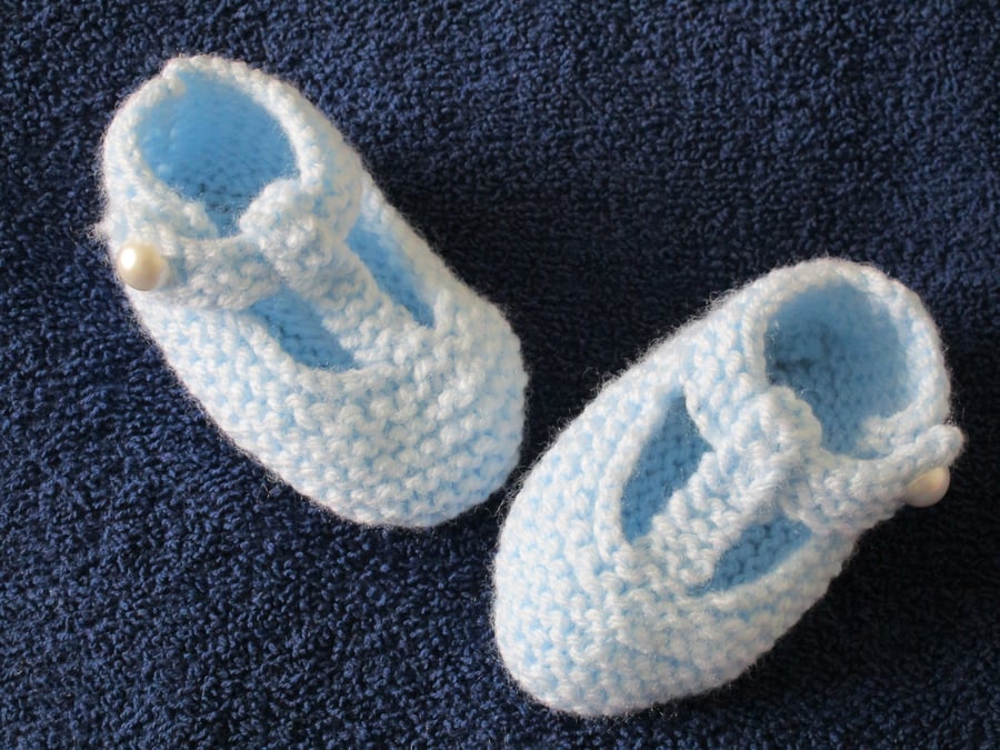 Newborn T Bar Baby Shoes