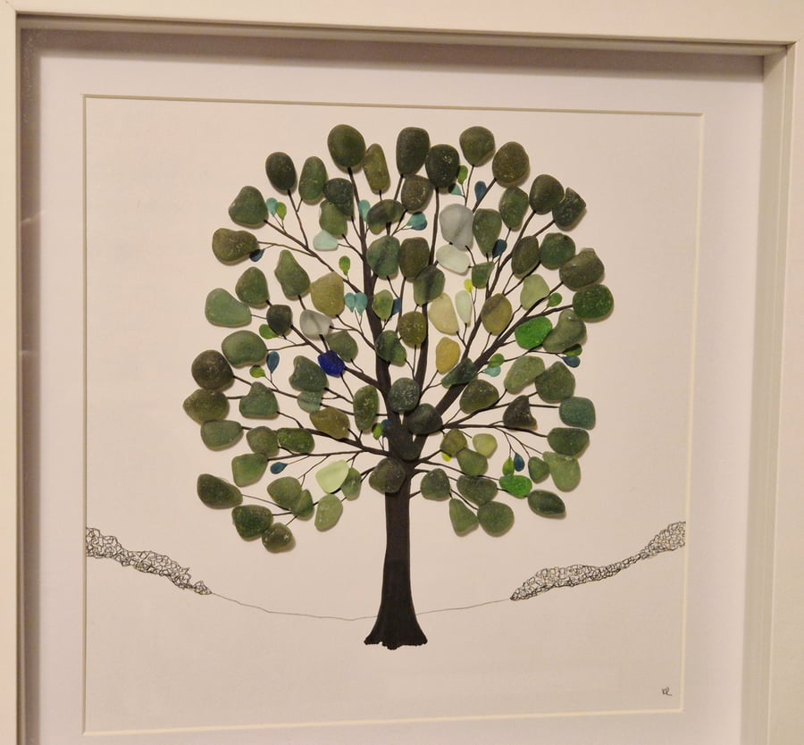 Seaglass seaham seaglass sycamore gap tree