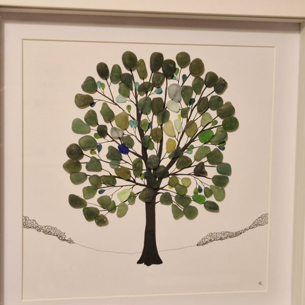 Seaglass seaham seaglass sycamore gap tree